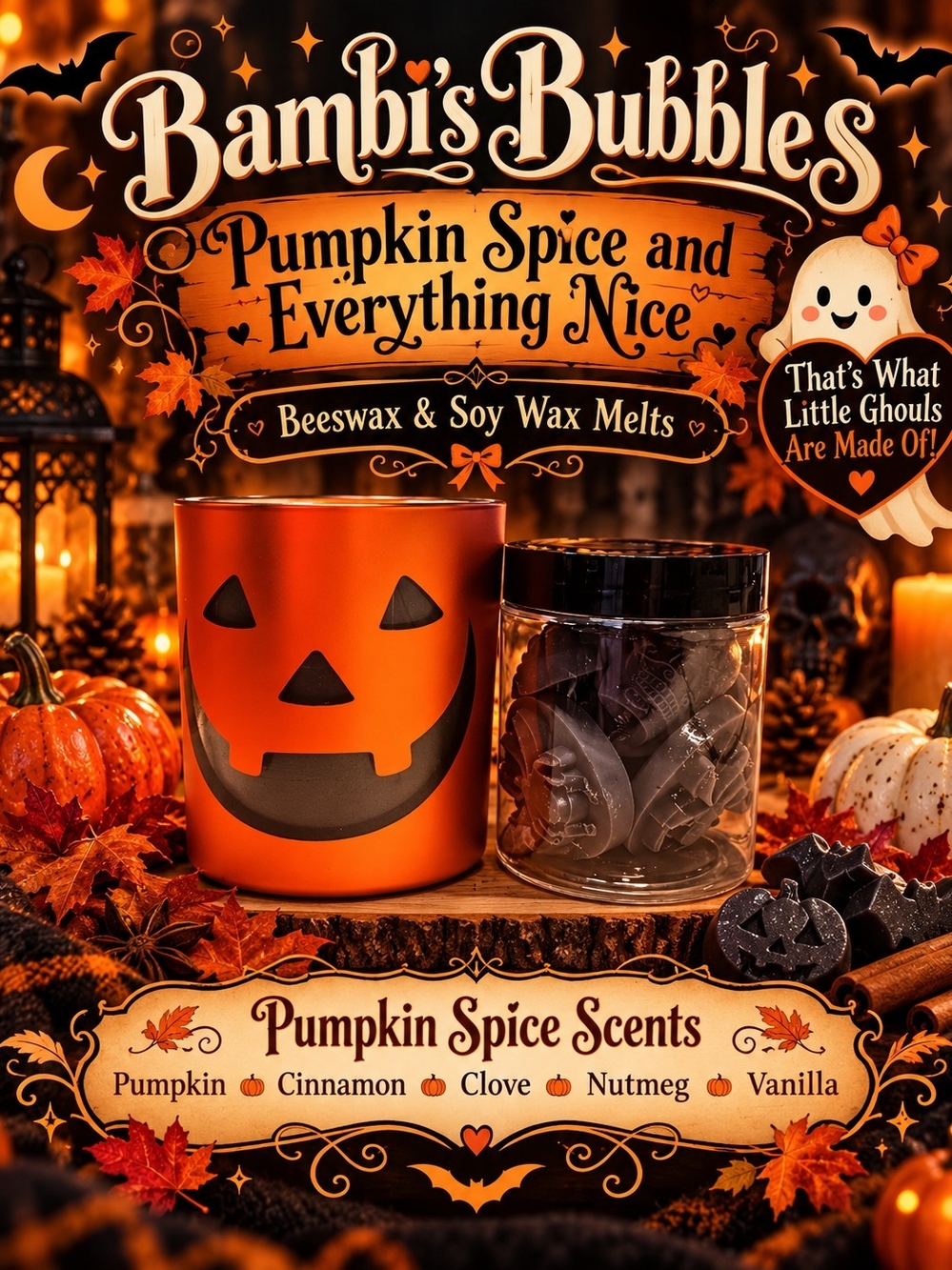 New! Limited Supply Bambis Bubbles Wax Melts - Picture 2 of 6